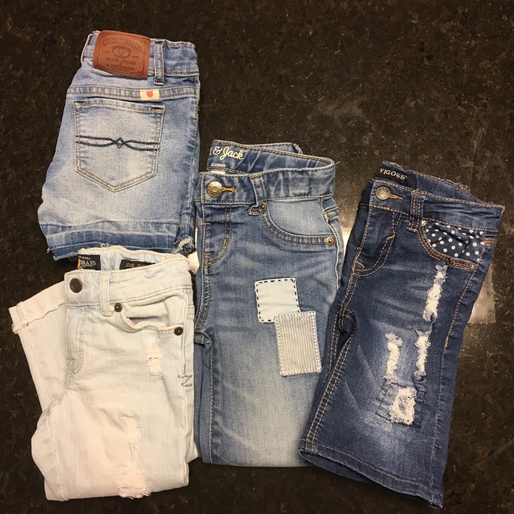 Girls Shorts and Jeans size 5